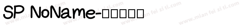 SP NoName字体转换